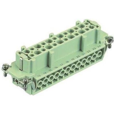 Harting HART Buchseneinsatz Han E 24 09330242701 Schraubanschluss 1 (09330242701), Câble + prise électronique, Gris - Publicité Harting HART Buchseneinsatz Han E 24 09330242701 Schraubanschluss 1 (09330242701), Câble + prise électronique, Gris - Publicité