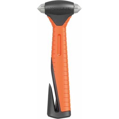 Marteau de secours Lifehammer Plus avec coupe-ceinture - Outil de sécurité auto - Publicité Marteau de secours Lifehammer Plus avec coupe-ceinture - Outil de sécurité auto - Publicité
