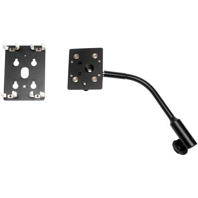 Nanlite Support T12 avec tête sphérique et col de cygne-2 tubes (Support de stand), Équipement pour studio : accessoires, Noir - Publicité Nanlite Support T12 avec tête sphérique et col de cygne-2 tubes (Support de stand), Équipement pour studio : accessoires, Noir - Publicité