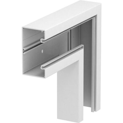 Support d'angle blanc OBO Bettermann - 70x130mm Accessoire PVC - Publicité Support d'angle blanc OBO Bettermann - 70x130mm Accessoire PVC - Publicité