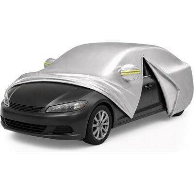 Relaxdays, Bâche pour véhicule, Housse auto intégrale-protection totale - Publicité Relaxdays, Bâche pour véhicule, Housse auto intégrale-protection totale - Publicité