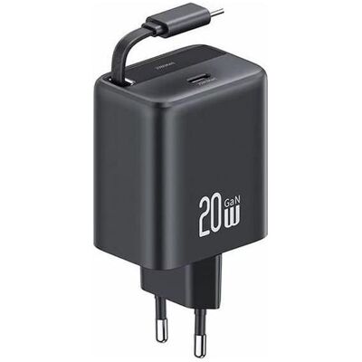 Chargeur USB Usams CC233TC01 - Charge rapide 20W, Câble USB-C rétractable - Publicité Chargeur USB Usams CC233TC01 - Charge rapide 20W, Câble USB-C rétractable - Publicité