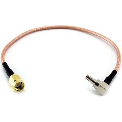 OEM Pigtail CRC9 / SMA mâle P-C9-SM-20, Câble + prise électronique - Publicité OEM Pigtail CRC9 / SMA mâle P-C9-SM-20, Câble + prise électronique - Publicité