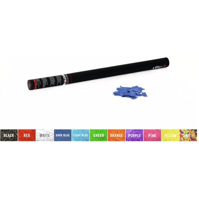 Canon à Confettis TCM 80cm - Bleu - Usage professionnel - Publicité Canon à Confettis TCM 80cm - Bleu - Usage professionnel - Publicité