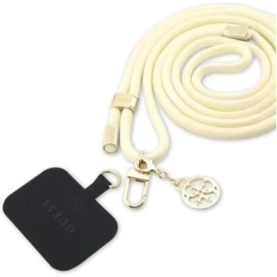 Guess CBDY Cord - Sangle universelle pour téléphone - Noir - Publicité Guess CBDY Cord - Sangle universelle pour téléphone - Noir - Publicité