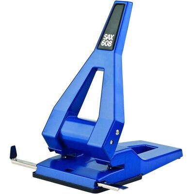Sax 608 Perforatrice Bleue - Perforateur - Publicité Sax 608 Perforatrice Bleue - Perforateur - Publicité