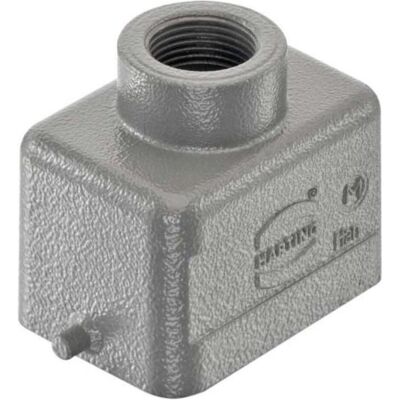 Harting HAN 6B Raccordement de câble - Accès M20 - Aluminium - Gris - Publicité Harting HAN 6B Raccordement de câble - Accès M20 - Aluminium - Gris - Publicité