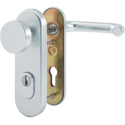 Hoppe, Poignée de porte, Garniture de protection FS Paris FS-58/3332KZA/353K-1/138F (Poignée de porte) - Publicité Hoppe, Poignée de porte, Garniture de protection FS Paris FS-58/3332KZA/353K-1/138F (Poignée de porte) - Publicité