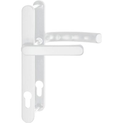 Poignée de Porte Carrée Blanche HOPPE - 11625485 - Style Moderne - Publicité Poignée de Porte Carrée Blanche HOPPE - 11625485 - Style Moderne - Publicité