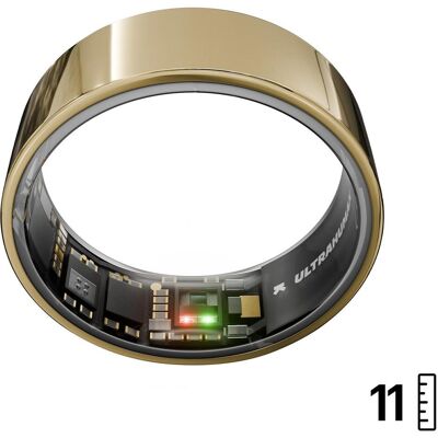 Ultrahuman Ring AIR Argent - Bague intelligente - Publicité Ultrahuman Ring AIR Argent - Bague intelligente - Publicité