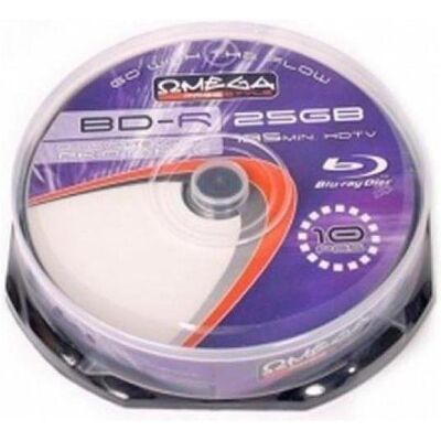 Disque Blu-ray Réinscriptible Omega 25GB - Publicité Disque Blu-ray Réinscriptible Omega 25GB - Publicité