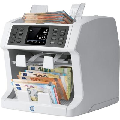 Safescan, Compteur de monnaie, 2985-SX (Compteuse de billets) - Publicité Safescan, Compteur de monnaie, 2985-SX (Compteuse de billets) - Publicité