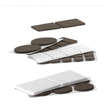 Bosch Hausgeräte, Patin pour meubles + buttoir, COUSSINETS EN FEUTRE D30 BROWN 6PCS (Patin en feutre, 6 pcs) - Publicité Bosch Hausgeräte, Patin pour meubles + buttoir, COUSSINETS EN FEUTRE D30 BROWN 6PCS (Patin en feutre, 6 pcs) - Publicité