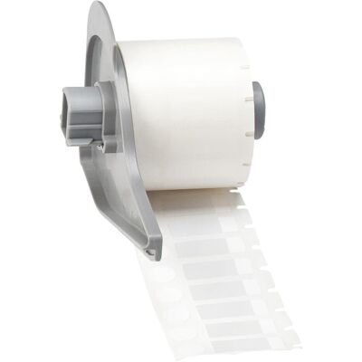 Brady, Rouleau d’étiquettes, M7-101-461, polyester auto-laminant, blanc/transparent, mat, 15.00 x 30.00(40.00) mm (57.15 mm) - Publicité Brady, Rouleau d’étiquettes, M7-101-461, polyester auto-laminant, blanc/transparent, mat, 15.00 x 30.00(40.00) mm (57.15 mm) - Publicité