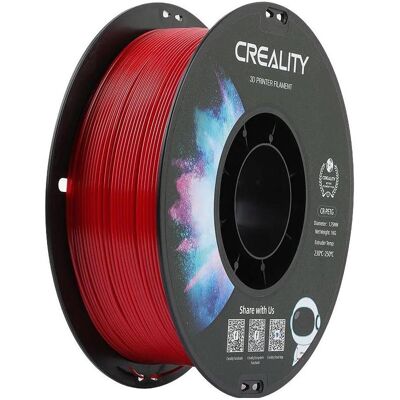 Creality PETG 1,75mm RED 1kg REFILL (PETG, 1.75 mm, 1000 g), Filament 3D, Rouge - Publicité Creality PETG 1,75mm RED 1kg REFILL (PETG, 1.75 mm, 1000 g), Filament 3D, Rouge - Publicité