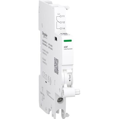 Contact auxiliaire Schneider Electric Acti9 - Blanc - Publicité Contact auxiliaire Schneider Electric Acti9 - Blanc - Publicité