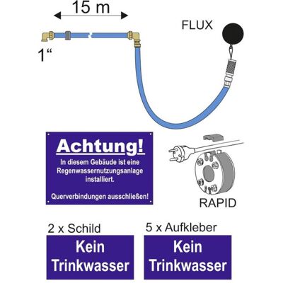 Zehnder Pumpen 19118 - Ensemble de raccords pour eaux pluviales - Publicité Zehnder Pumpen 19118 - Ensemble de raccords pour eaux pluviales - Publicité