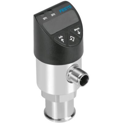 Festo, Détecteur, SPAW-P16R-G14F-2PA-M12 8022781 CAPTEUR DE PRESSION (Manomètre) - Publicité Festo, Détecteur, SPAW-P16R-G14F-2PA-M12 8022781 CAPTEUR DE PRESSION (Manomètre) - Publicité