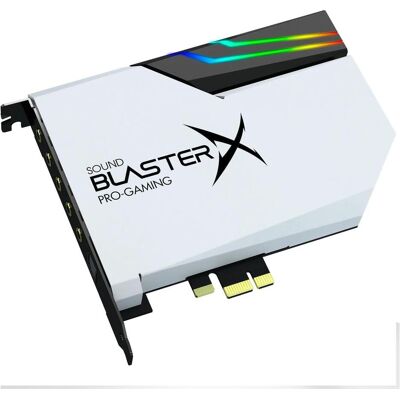 Creative SBX AE-5 Plus Pure (PCIe), Carte son, Multicolore - Publicité Creative SBX AE-5 Plus Pure (PCIe), Carte son, Multicolore - Publicité