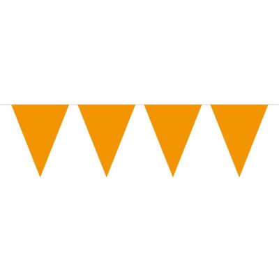 Ecreative - Bunting 10m 15 Flags - Orange - 15 Drapeaux - Guirlandes - Publicité Ecreative - Bunting 10m 15 Flags - Orange - 15 Drapeaux - Guirlandes - Publicité