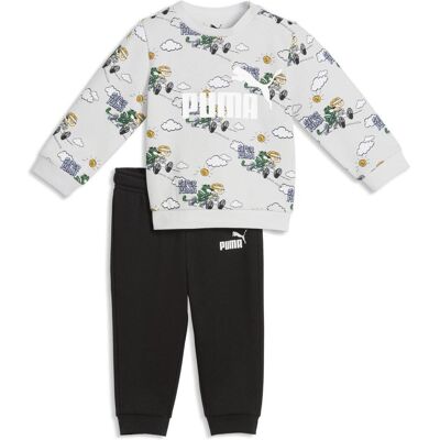 Puma, Garçons, Veston, Minicats Super Aop Crew Set Fl Inf, (80) - Publicité Puma, Garçons, Veston, Minicats Super Aop Crew Set Fl Inf, (80) - Publicité