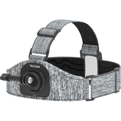 Ceinture tête Telesin avec deux supports pour caméras sportives - Accessoires pour caméras d'action - Publicité Ceinture tête Telesin avec deux supports pour caméras sportives - Accessoires pour caméras d'action - Publicité