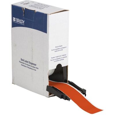 Brady, Rouleau d’étiquettes, BM7C-2000-584-OR, ruban vinyle réfléchissant, orange, brillant, 50.80 mm x 22.86 m, permanent (50.80 mm) - Publicité Brady, Rouleau d’étiquettes, BM7C-2000-584-OR, ruban vinyle réfléchissant, orange, brillant, 50.80 mm x 22.86 m, permanent (50.80 mm) - Publicité
