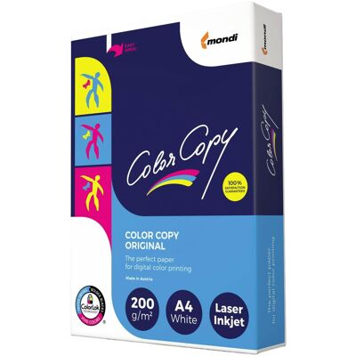 Mondi, Papier, copie couleur (A4, 250 feuilles, 200 g/m²) - Publicité Mondi, Papier, copie couleur (A4, 250 feuilles, 200 g/m²) - Publicité