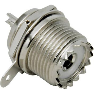 Connecteur UHF BKL Electronic 0406024/D - Fiche femelle, verticale, 50Ω - Publicité Connecteur UHF BKL Electronic 0406024/D - Fiche femelle, verticale, 50Ω - Publicité