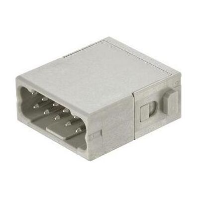 Harting Han DD Push-In module male, Câble + prise électronique, Gris - Publicité Harting Han DD Push-In module male, Câble + prise électronique, Gris - Publicité