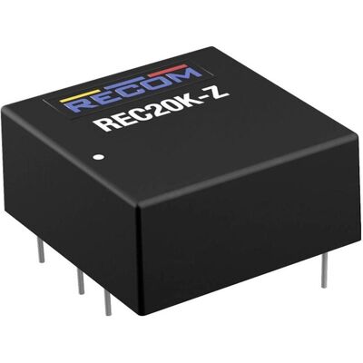 RECOM REC20K-2415SZ - Convertisseur DC/DC 24V 15V 20W - Publicité RECOM REC20K-2415SZ - Convertisseur DC/DC 24V 15V 20W - Publicité
