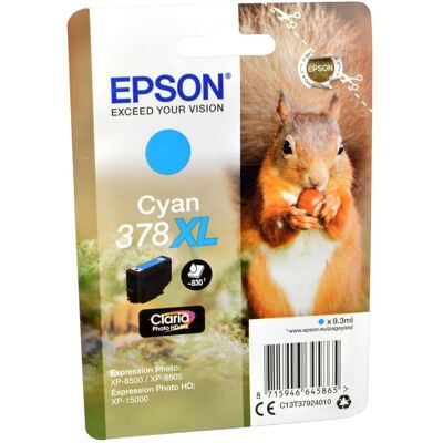 Epson Cartouche d'impression, 378XL Claria Photo HD (C) - Publicité Epson Cartouche d'impression, 378XL Claria Photo HD (C) - Publicité