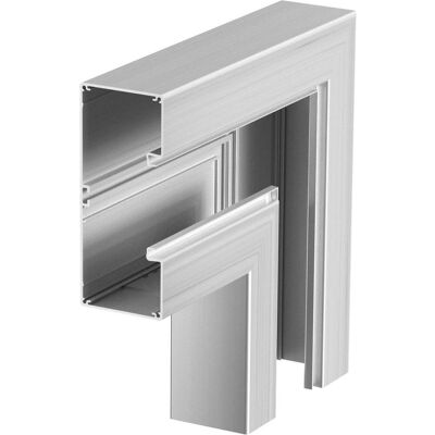 OBO Bettermann OBO GA-SF70170EL Angle en aluminium - Symétrique 70x170mm - Publicité OBO Bettermann OBO GA-SF70170EL Angle en aluminium - Symétrique 70x170mm - Publicité