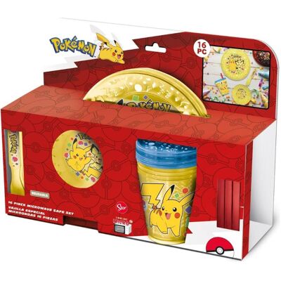Pokémon - Kit de fête (68634) (16 pcs) - Publicité Pokémon - Kit de fête (68634) (16 pcs) - Publicité