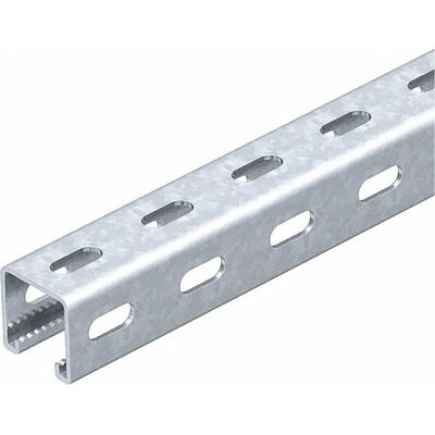 OBO Bettermann 6479682 Rails en acier en forme de C - Profil Rails - Publicité OBO Bettermann 6479682 Rails en acier en forme de C - Profil Rails - Publicité