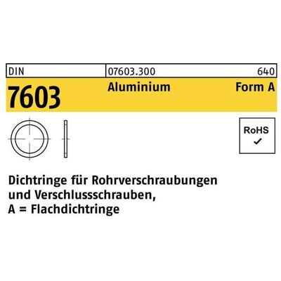 Joint Plat DIN 7603 en Aluminium 24x29x2 - Anneau d'Étanchéité - Publicité Joint Plat DIN 7603 en Aluminium 24x29x2 - Anneau d'Étanchéité - Publicité
