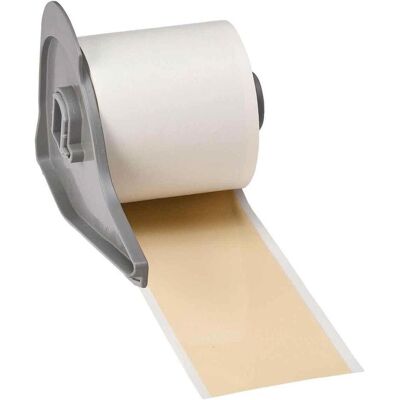 Brady, Rouleau d’étiquettes, M7C-2000-595-TN, Ruban vinyle, beige, brillant, 50.80 mm x 15.24 m, permanent, continu (50.80 mm) - Publicité Brady, Rouleau d’étiquettes, M7C-2000-595-TN, Ruban vinyle, beige, brillant, 50.80 mm x 15.24 m, permanent, continu (50.80 mm) - Publicité