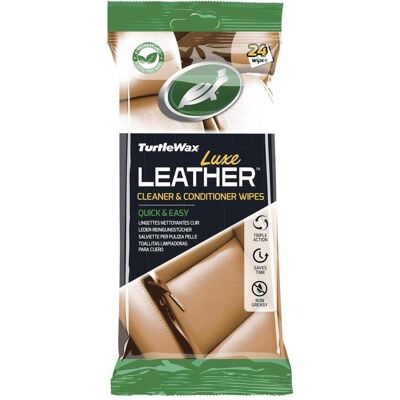 Lingettes de Nettoyage en Cuir Turtle Wax - Lingettes de Nettoyage - Publicité Lingettes de Nettoyage en Cuir Turtle Wax - Lingettes de Nettoyage - Publicité
