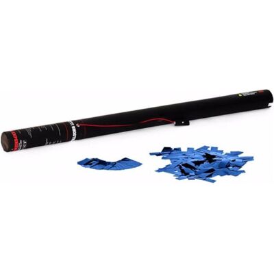 TCM Canon à confettis électrique bleu métallique 80cm - Canon à confettis - Publicité TCM Canon à confettis électrique bleu métallique 80cm - Canon à confettis - Publicité