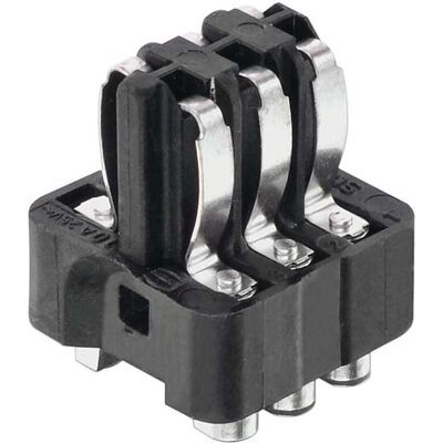 Harting Insert à ressort, Câble + prise électronique, Argent, Noir - Publicité Harting Insert à ressort, Câble + prise électronique, Argent, Noir - Publicité