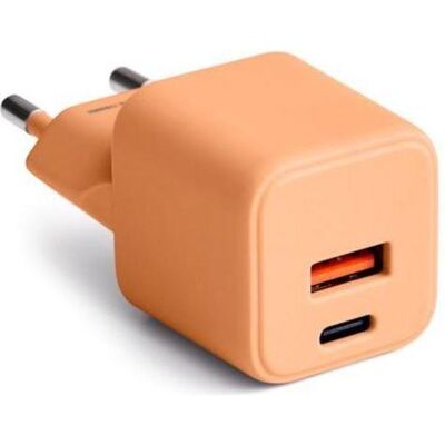 Chargeur USB Forever CLS30-AC-14 Peach Fuzz - USB-A+C PD 30W - Publicité Chargeur USB Forever CLS30-AC-14 Peach Fuzz - USB-A+C PD 30W - Publicité