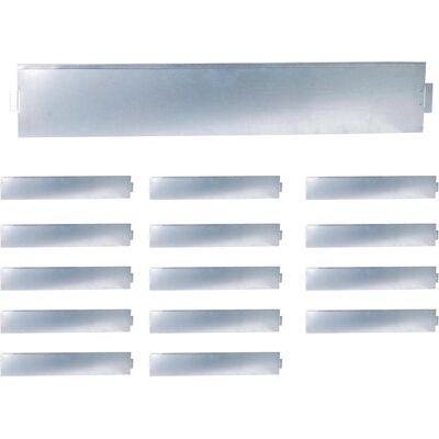 Relaxdays, Bordure de platebande, Kit bordures gazon (100 cm) - Publicité Relaxdays, Bordure de platebande, Kit bordures gazon (100 cm) - Publicité