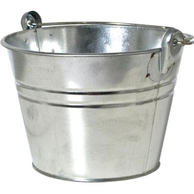 Poubelle en acier galvanisé 4L Siena Garden - Rangement outils de jardin - Publicité Poubelle en acier galvanisé 4L Siena Garden - Rangement outils de jardin - Publicité