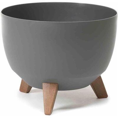 Siena Garden, Pot de fleurs, M82579 Jardinière Oslo 29 cm, Ø29 x 23cm, anthracite (29 x 23 cm) - Publicité Siena Garden, Pot de fleurs, M82579 Jardinière Oslo 29 cm, Ø29 x 23cm, anthracite (29 x 23 cm) - Publicité