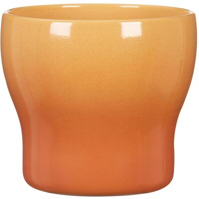 Scheurich, Pot de fleurs, Pot de fleur 68202, céramique, orange (14.70 x 13.30 cm) - Publicité Scheurich, Pot de fleurs, Pot de fleur 68202, céramique, orange (14.70 x 13.30 cm) - Publicité