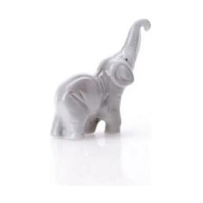 Wagner, Figurines et sculptures décoratives, 2563/40 - Figurine en porcelaine petit éléphant, 7 cm, blanc - Publicité Wagner, Figurines et sculptures décoratives, 2563/40 - Figurine en porcelaine petit éléphant, 7 cm, blanc - Publicité