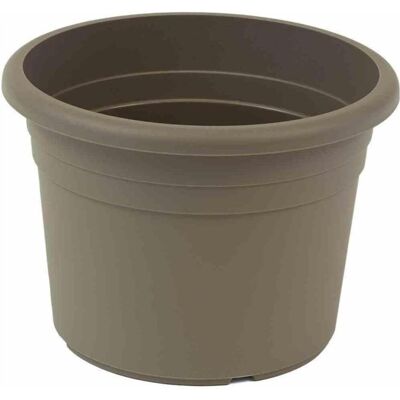 Siena Garden, Pot de fleurs, Jardinière Basic, ronde, Ø 18x12,7 cm, en plastique mat taupe (18 x 12.70 cm) - Publicité Siena Garden, Pot de fleurs, Jardinière Basic, ronde, Ø 18x12,7 cm, en plastique mat taupe (18 x 12.70 cm) - Publicité