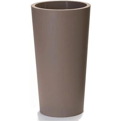 Euro3plast, Pot de fleurs, Pot de fleurs Tuit Raw Ø 33 cm taupe (33 x 61 cm) - Publicité Euro3plast, Pot de fleurs, Pot de fleurs Tuit Raw Ø 33 cm taupe (33 x 61 cm) - Publicité