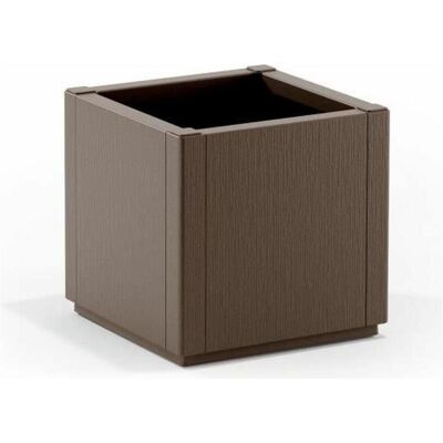 STEFANPLAST - ETHICA - Taupe - Carré - Planter - Publicité STEFANPLAST - ETHICA - Taupe - Carré - Planter - Publicité