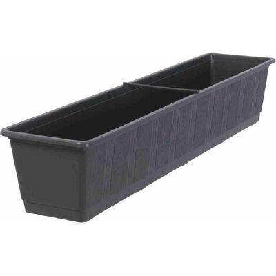 Geli, Pot de fleurs, Standard (80 x 17 x 14.50 cm) - Publicité Geli, Pot de fleurs, Standard (80 x 17 x 14.50 cm) - Publicité